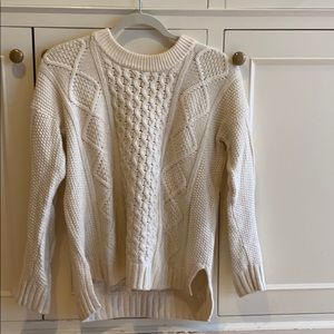 Madewell cream sweater